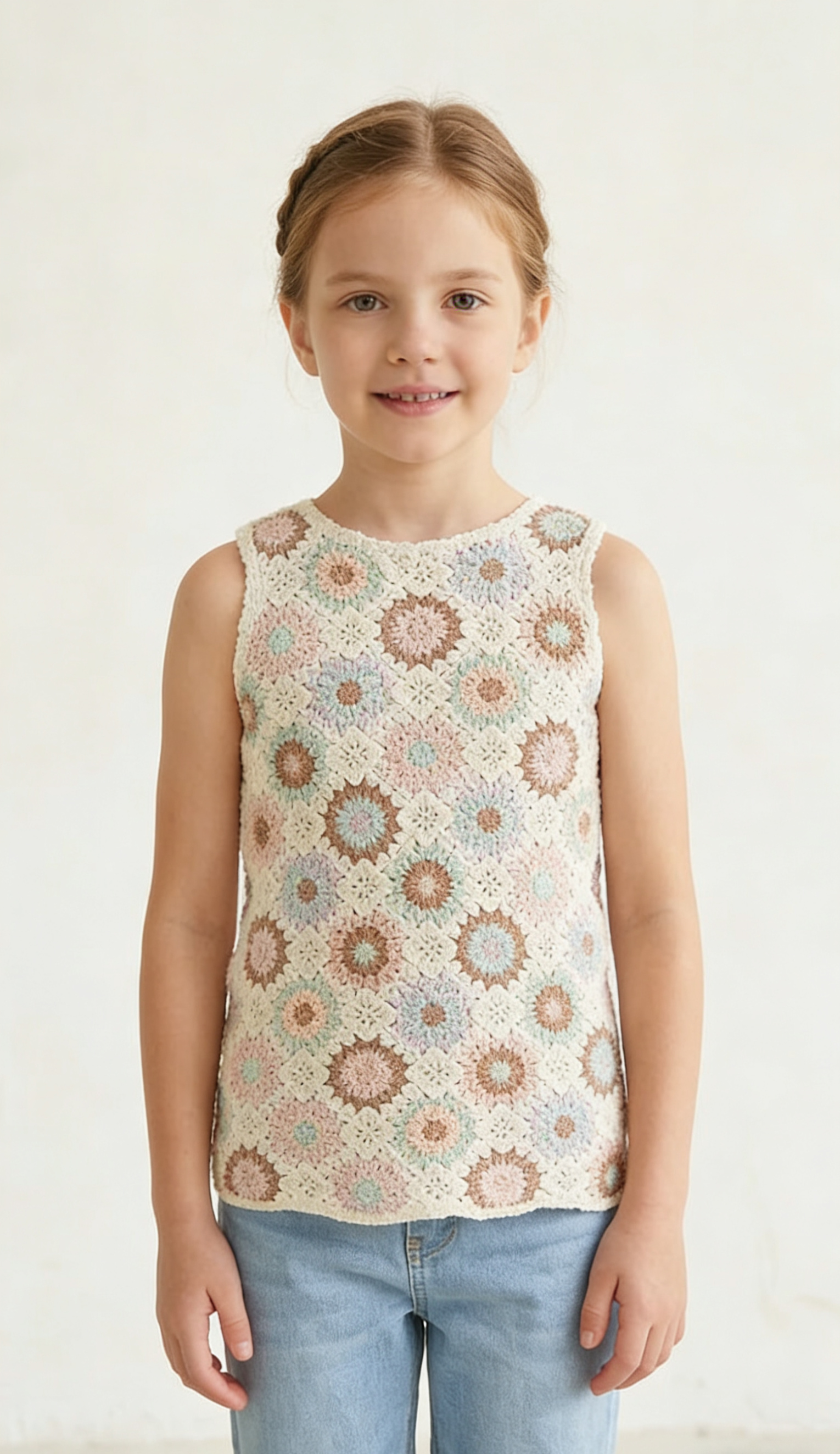 Girls crochet top